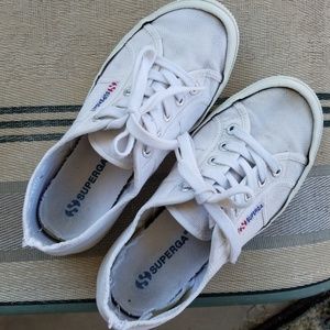 White Superga Sneakers